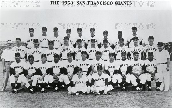 First SF Giants Team Portrait