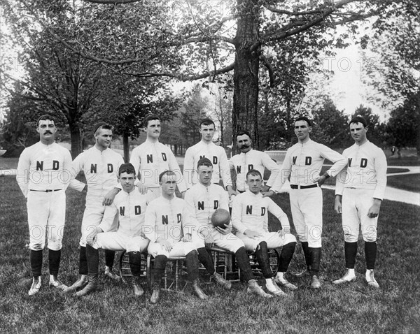 First Notre Dame Football Team