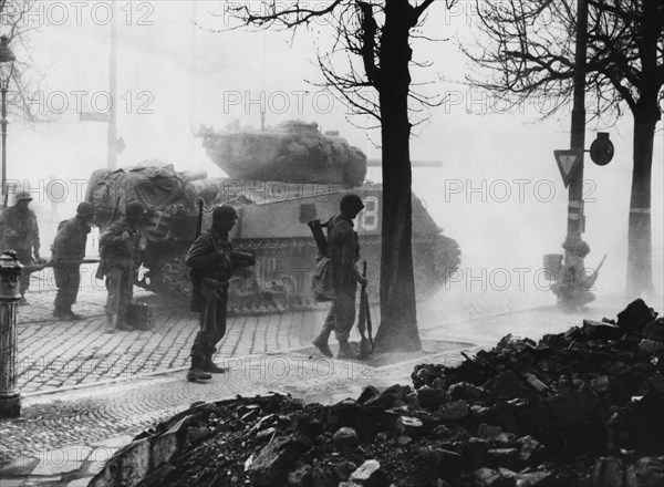 US Troops In Frankfurt