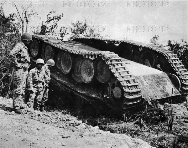 Camouflaged Soldiers In France