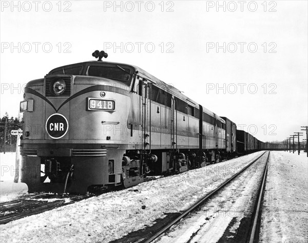 CNR Diesel Engine Train