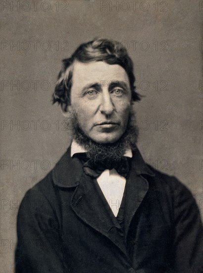 1856 Portrait of Henry Thoreau