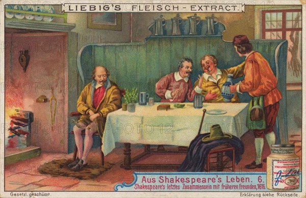 Picture series from the life of Shakespeare