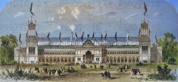 The palace of the third Schützenfest in Vienna