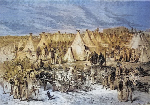 The camp of Saint Maur