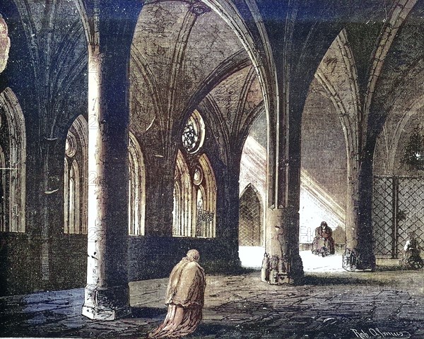 the cloister of the cathedral of Constance