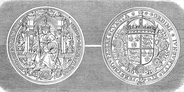 The seals of King Henry VIII