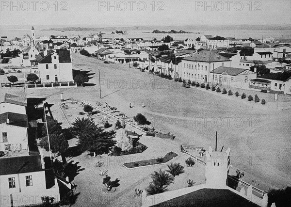 The old port town of Swakopmund