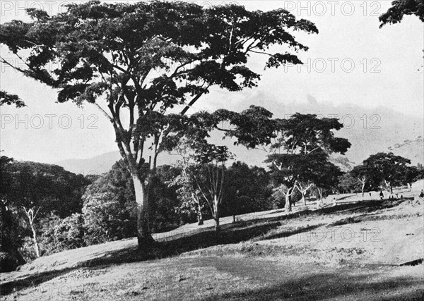 In the highlands of German East in 1930