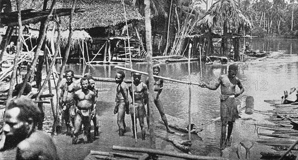 Papua from the Potter River in the interior of German New Guinea