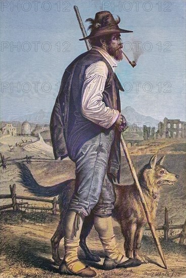 Shepherd from the Campagna