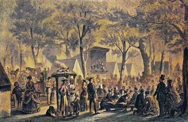 Methodist camp meeting