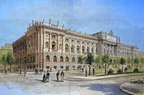 Gebäude der Universitätsbibliothek in Leipzig