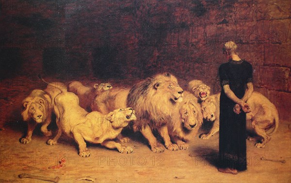 Daniel in the lion's den