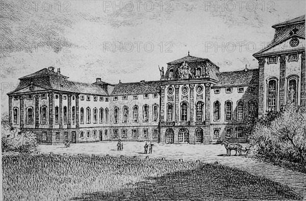 Historical View Of Kleinheubach Castle