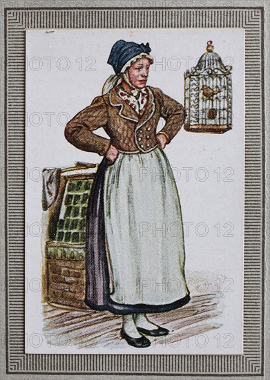 Traditional Costumes In Germany In The 19Th Century