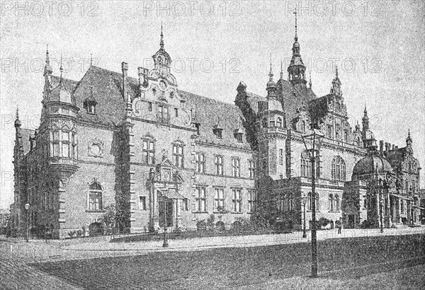 The Bookseller'S House In Leipzig In 1840