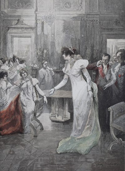 Scene From Madame Sans Gene