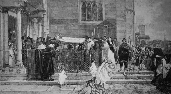 The Funeral Of Julia In Verona