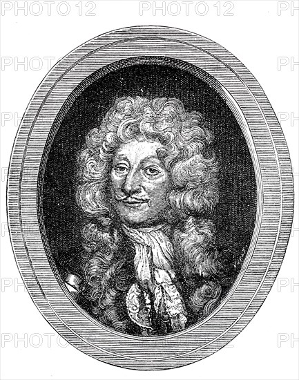 Wig In The Year 1680