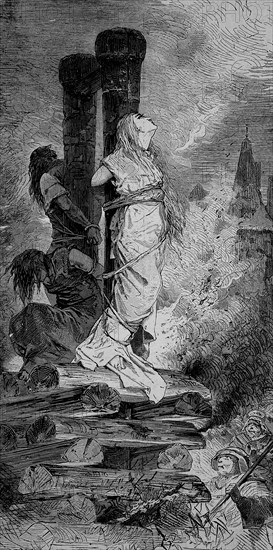 The Burning Of A Woman