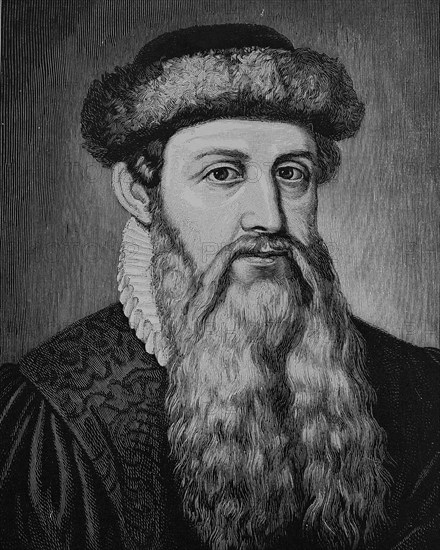 Johannes Gensfleisch Zur Laden Zum Gutenberg Was A German Blacksmith