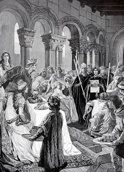 Wedding Of Charles The Bald