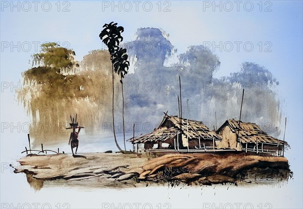 Fisherman Returns With His Catch