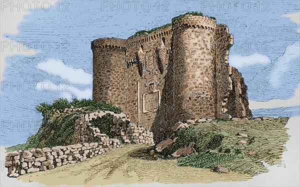 Ruins of the old castle.