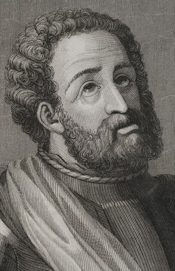 Rodrigo Diaz de Vivar, known as El Cid Campeador.