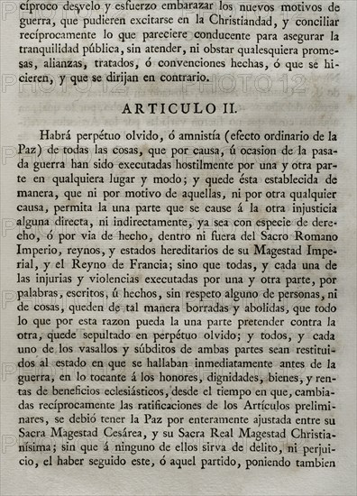 Accession by King Philip V of Spain to the Treaty of Vienna.