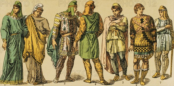 Lydians, Phrygians and Trojans.