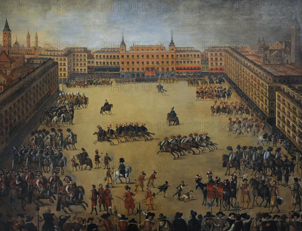 Royal Festivities in the Plaza Mayor.