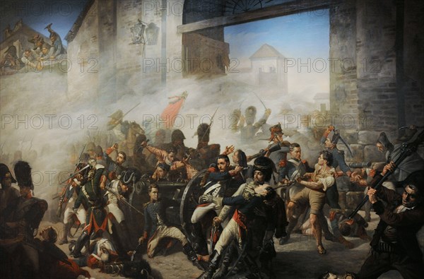 Death of Daoiz and Defence of Monteleon Park.
