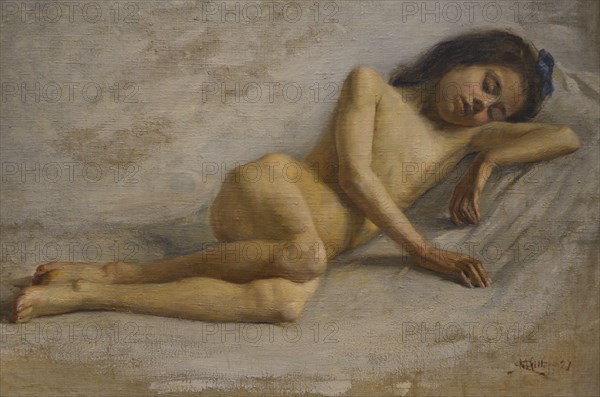 Nude: Young Girl.