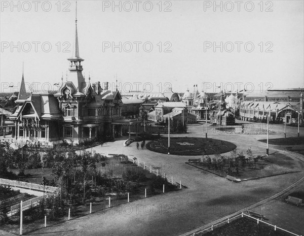 All-Russian Industrial and Art Exhibition in Nizhny Novgorod circa 1896