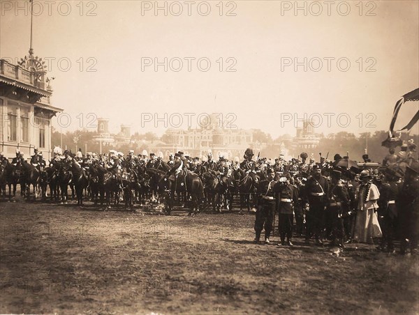 Foreign diplomats on the Khodynka field