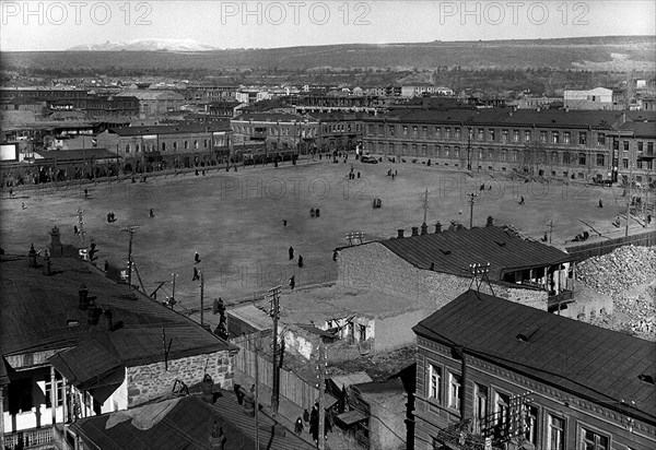 The Main Square of Yerevan Armenia