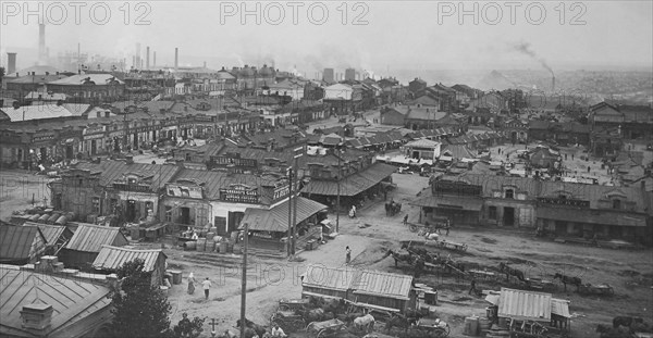 Aerial view of prerevolutionary Yuzovka