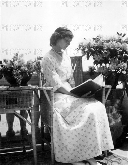 Grand Duchess Tatiana Nikolaevna of Russia in Livadia