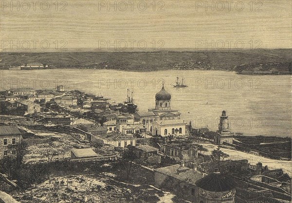 View of the city of Sevastopol circa 1898