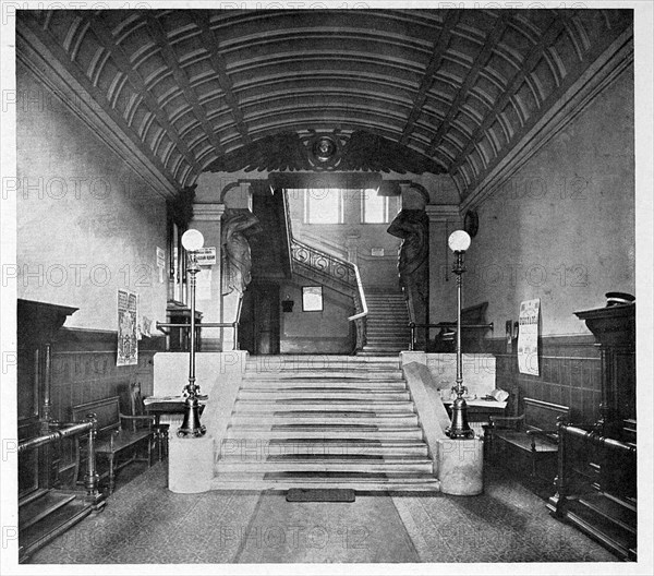 Rostov-on-Don Lobby of the Volga-Kama Bank circa between 1900 and 1917