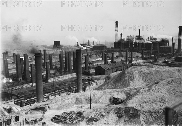 Photo of industry / factory in prerevolutionary Yuzovka