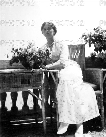 Grand Duchess Olga Nikolaevna of Russia in Livadia