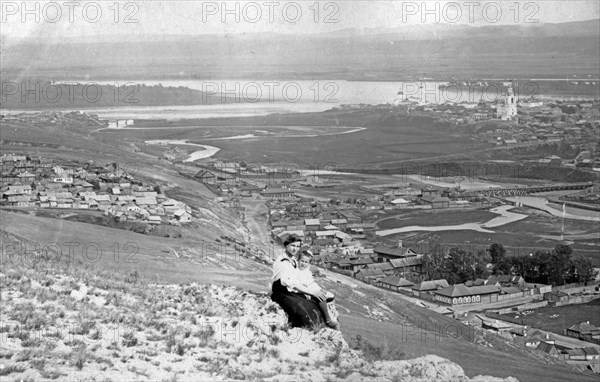 Panorama of the eastern part of Krasnoyarsk