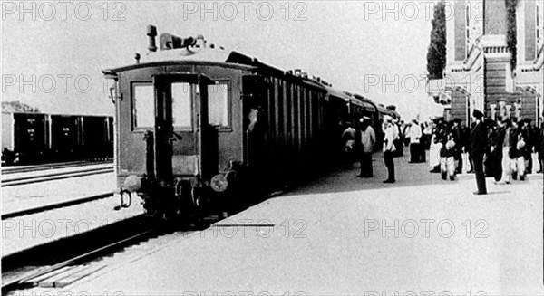 Nizhyn Ukraine railway station circa 1897