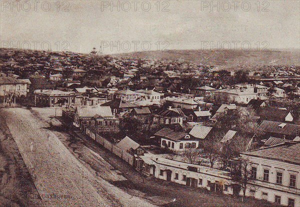 Novocherkassk Russia aerial view circa between 1905 and 1917