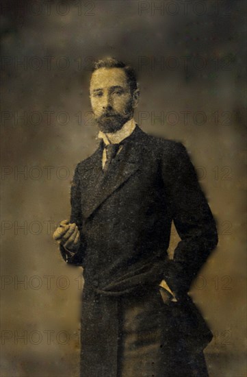 Artist Vladimir Iliodorovich Rossinsky circa  1898