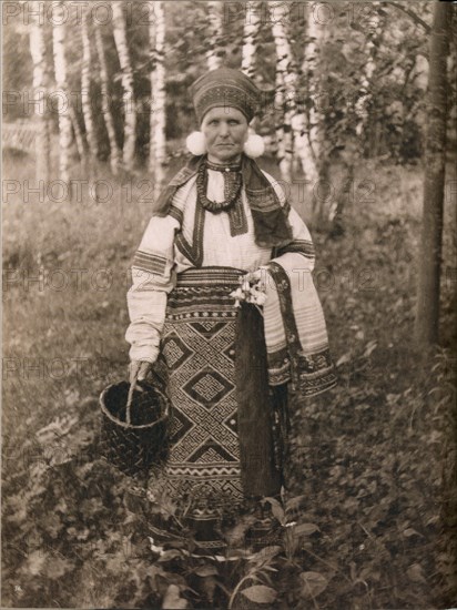 Woman in cultural dress