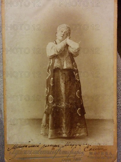 Alexandra Rostovtseva in The Queen of Spades circa  from 1904 until 1912
